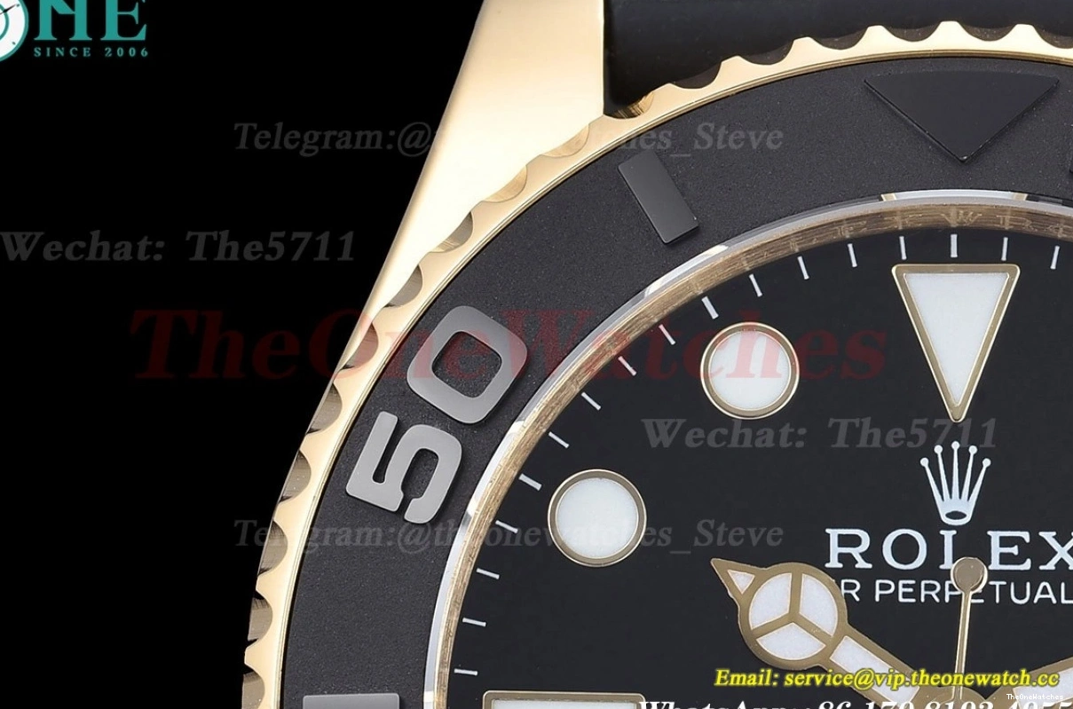226658 SS 42mm Yacht-Master Dot MY8215 YG Black GDF 0205